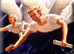 Three angels message present the Gospel